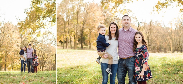 Family photos of beautiful family of four | KGriggs Photography