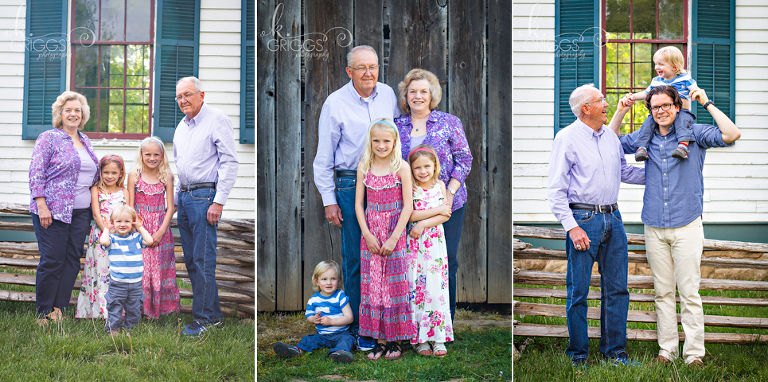 St Louis Family Photographer - KGriggs Photography - grandparents and kids