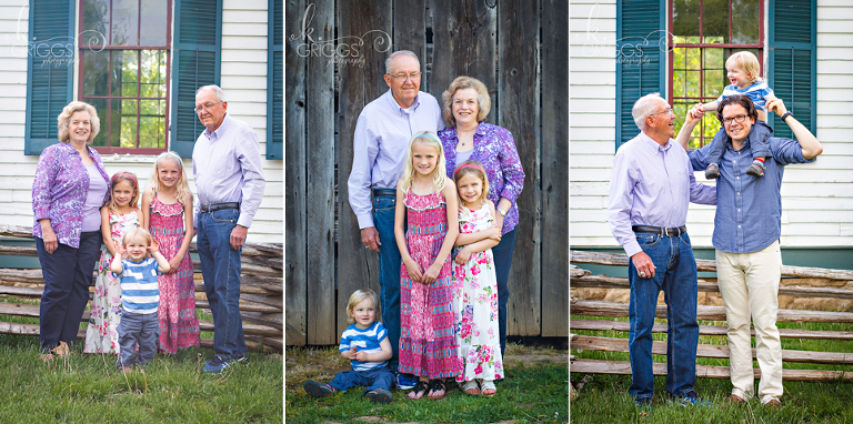 St Louis Family Photographer - KGriggs Photography - grandparents and kids