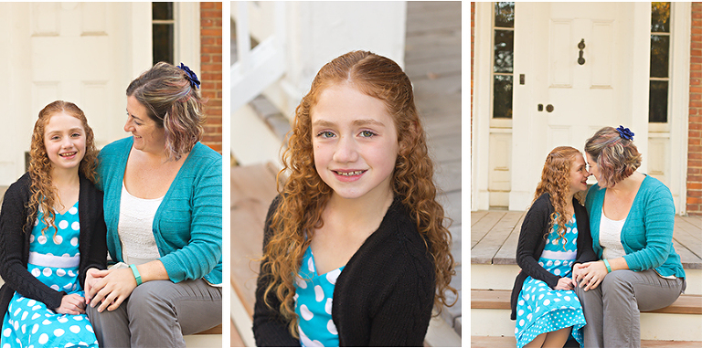 St. Louis Family Photographer - KGriggs Photography - three photos of mom and daughter - Queeny Park, St. Louis, MO