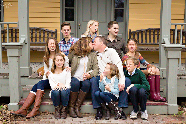 Family Fall Photo Faust Park