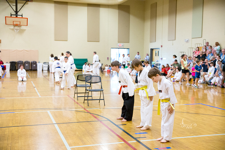 boys bowing before competing | st louis kids photography
