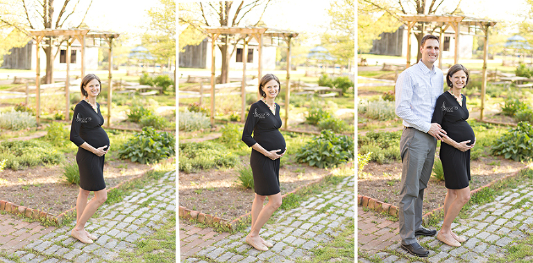 Pregnant mom and her husband. | St. Louis Family Photographer