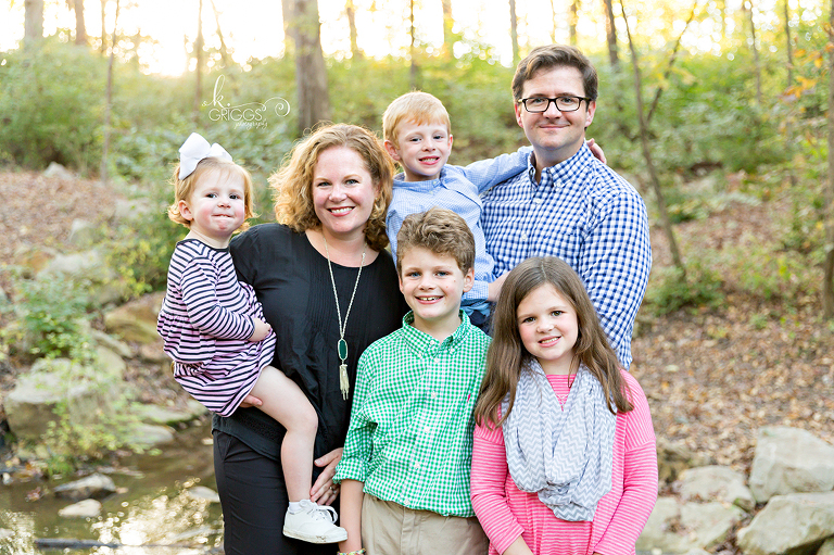 Family of 6 photo Longview Farm Park | St. Louis Photographer