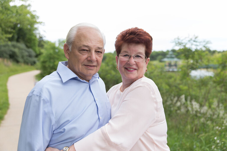 Husband and wife hugging | KGriggs Photography | St. Louis Family Photographer