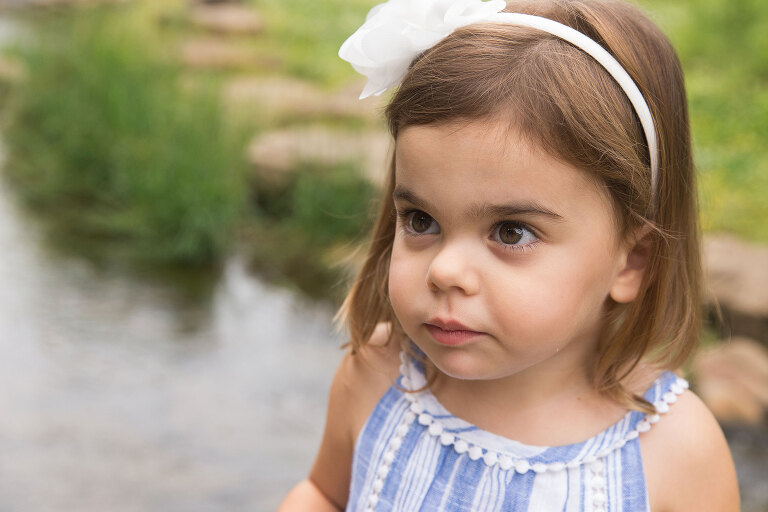Young girl's face | KGriggs Photography | St. Louis Family Photographer