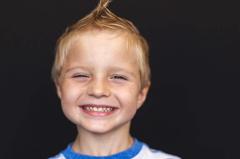 School photo of young boy with mohawk | STL School Photos