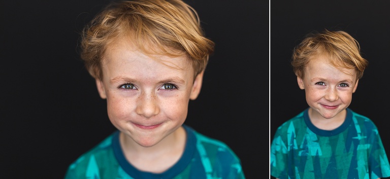 2 school photos of blonde boy | St. Louis School Pictures