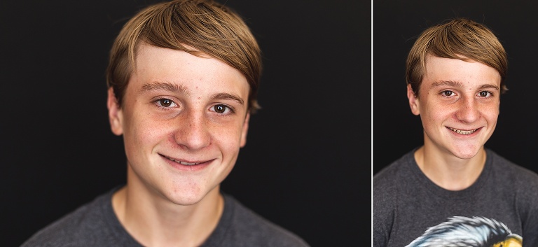 School Photos of teen age boy | St. Louis School Photographer