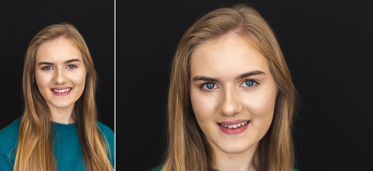 2 school photos of teen age girl | St. Louis Photographer