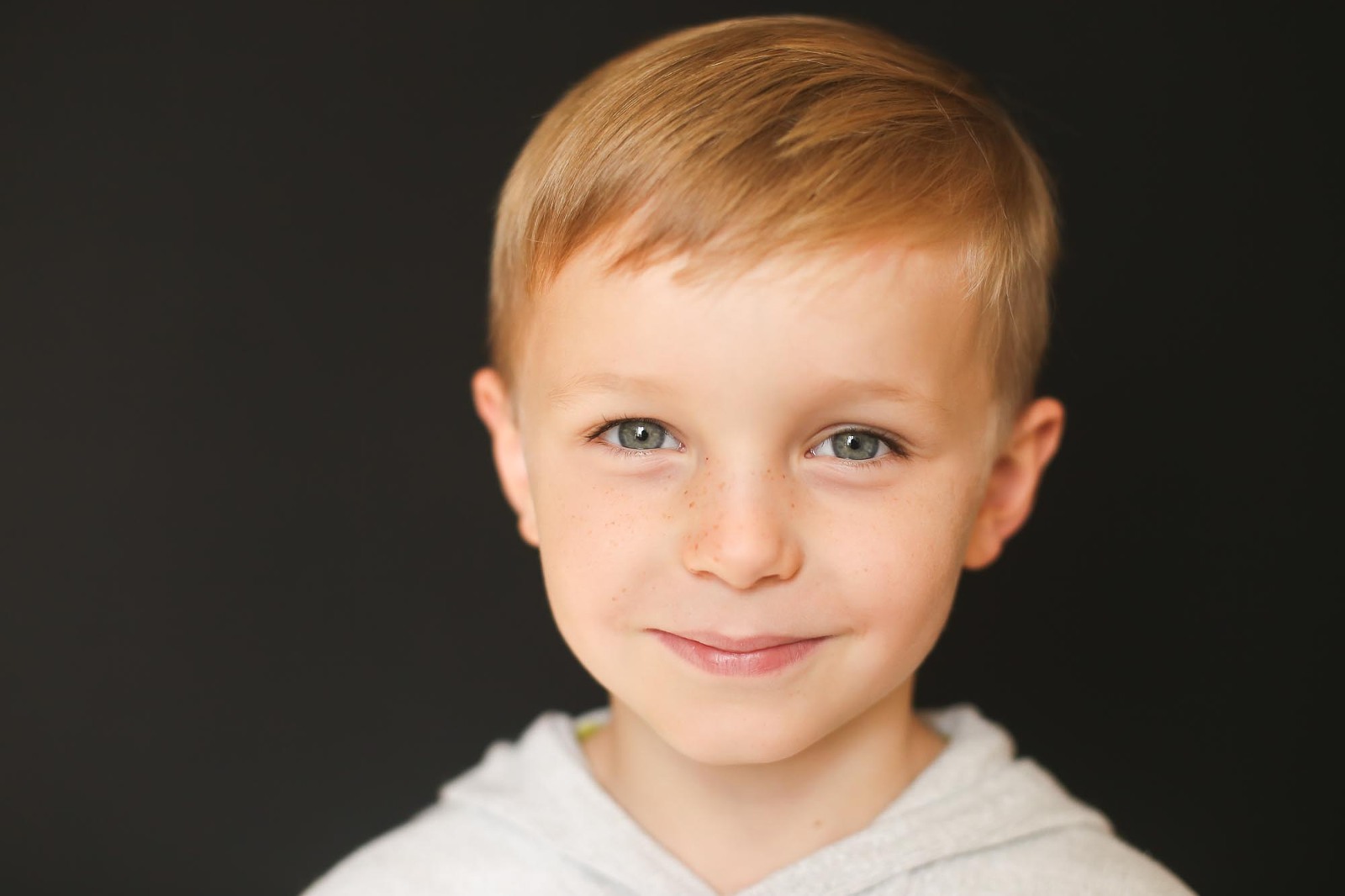 School photo of young elementary age boy | KGriggs Photography