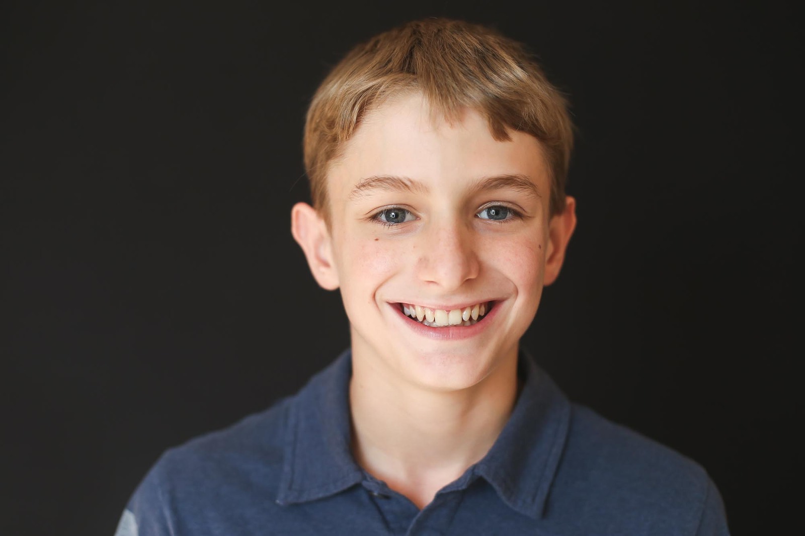 School Photo of middle school boy | KGriggs Photography