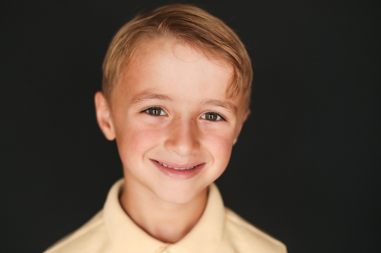 School photo of handsome, young man with light hair | St. Louis School Pictures