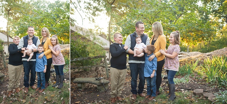 Sweet Kirkwood family getting their family photos taken | KGriggs Photography